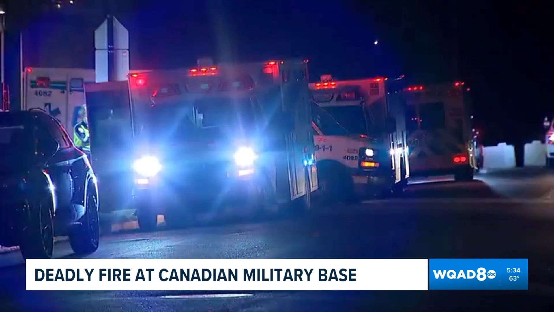 4 Canadian military members killed in fire at Alberta base