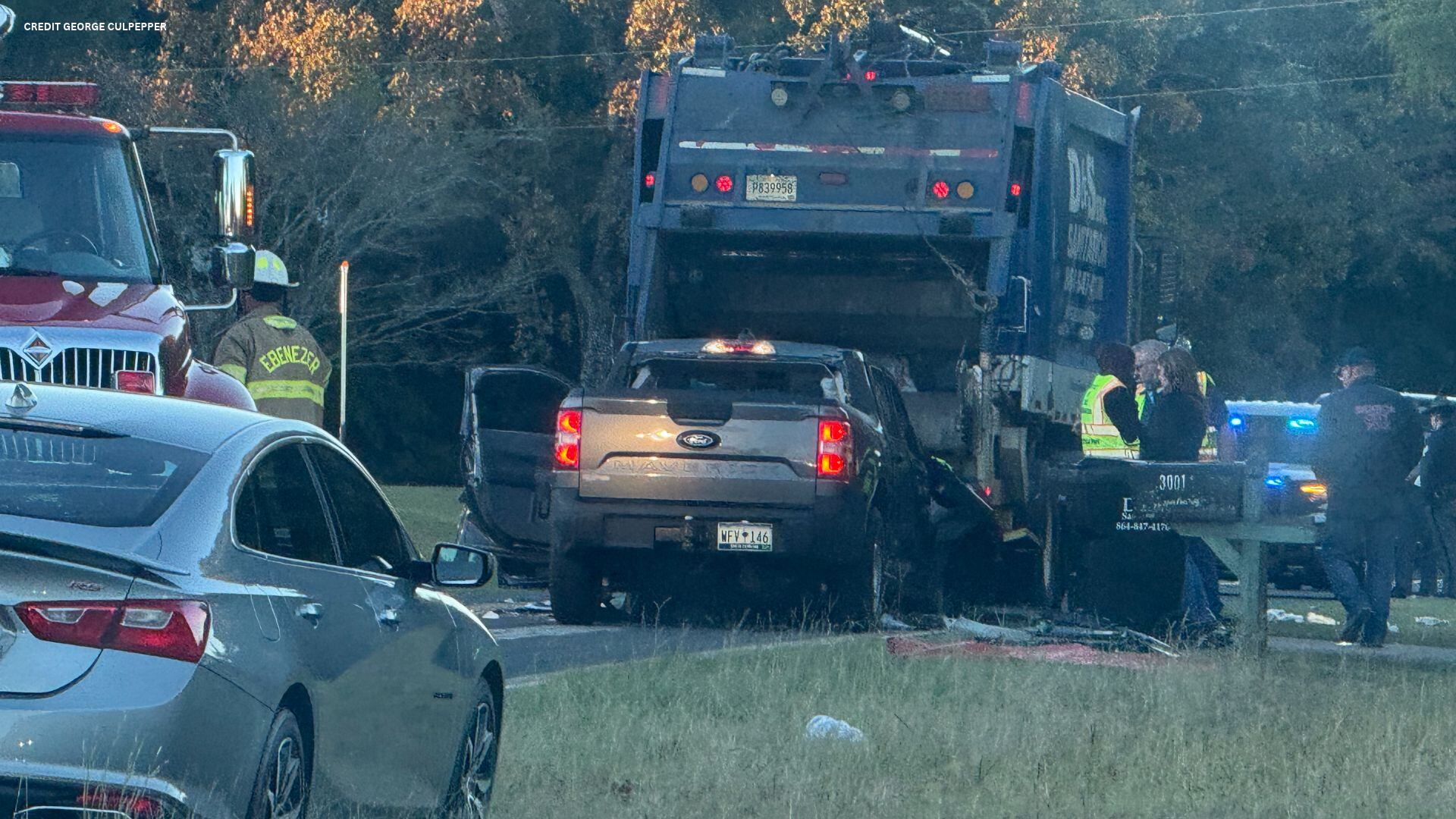 Coroner identifies sanitation worker killed in Anderson crash