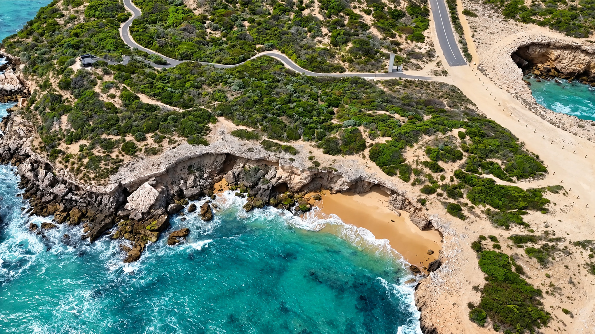 Tracing Esperance’s cliffs along the Southern Ocean