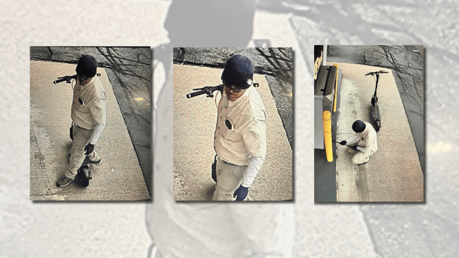 Chesterfield police looking to identify bank vandalism suspect