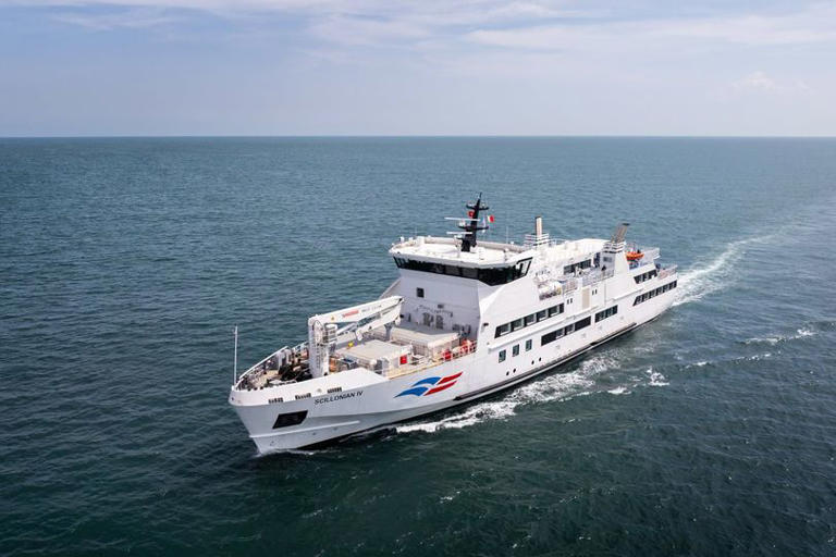 Scillonian IV ticks off important milestone ahead of journey home