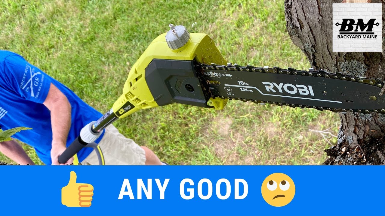 10 cordless pole saw: does it cut? ️
