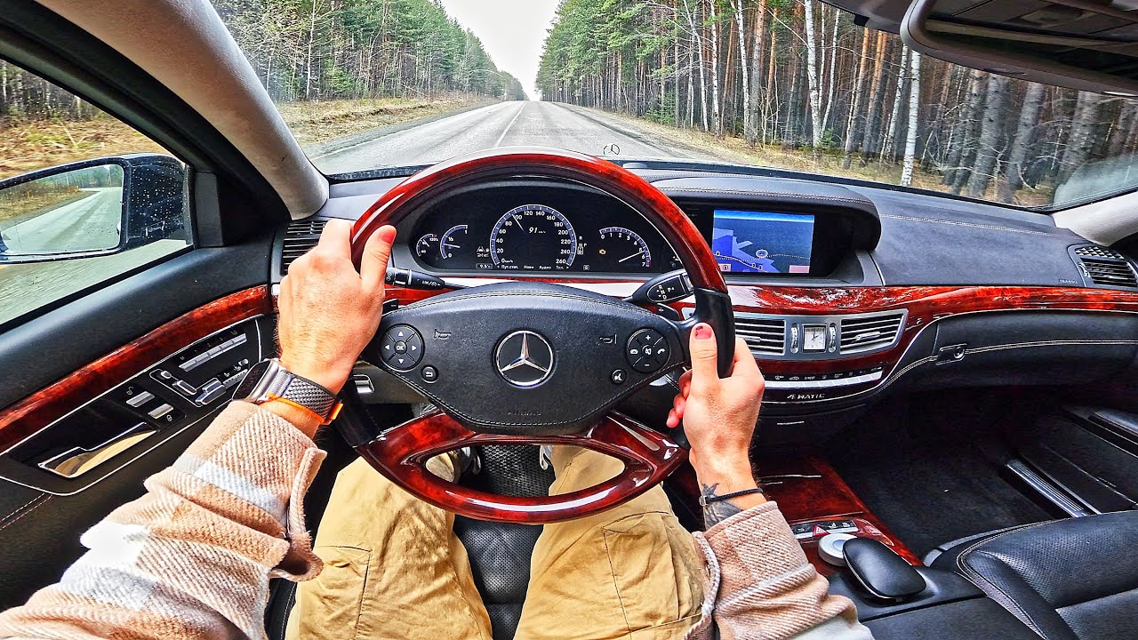 2011 Mercedes-Benz S500 (W221) 4MATIC - POV test drive