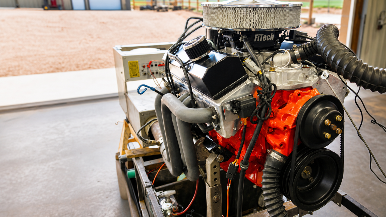 Two nearly identical 350 Chevy engines show what cam choice really costs