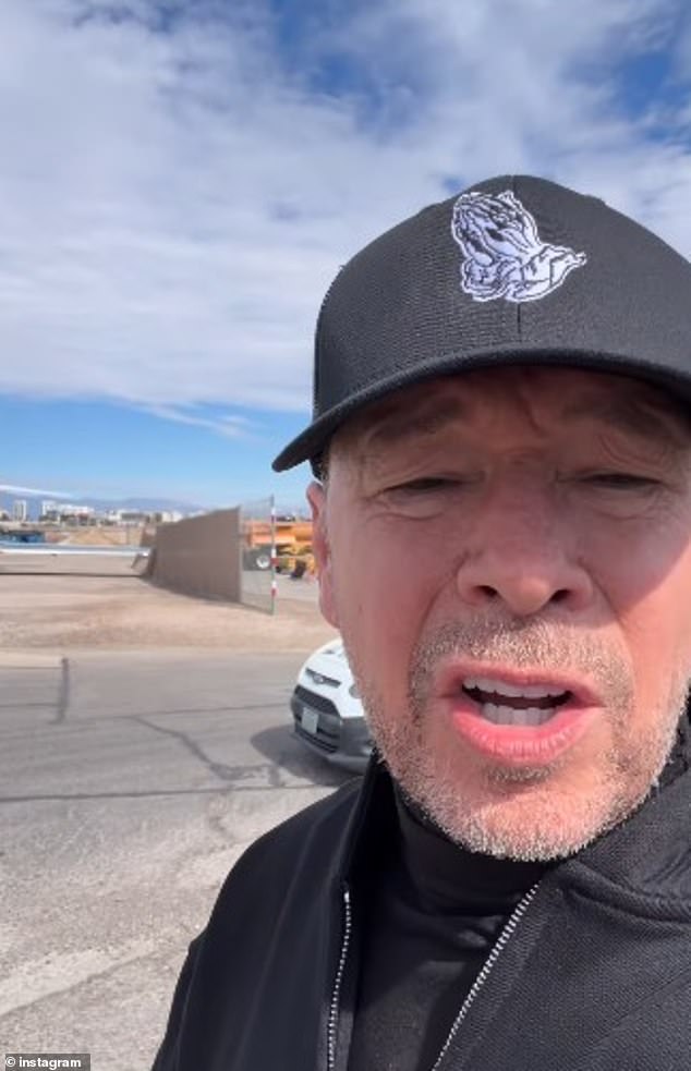 Terrified Blue Bloods star on board private plane that skidded off ...