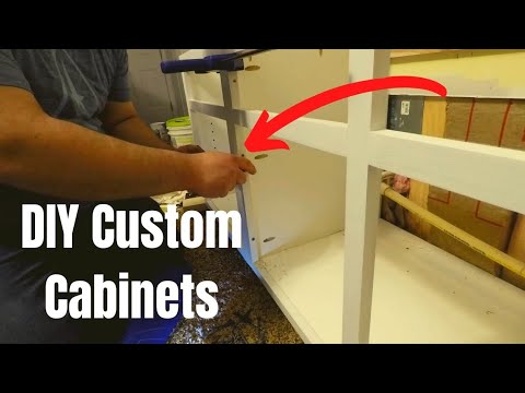 DIY custom cabinet project