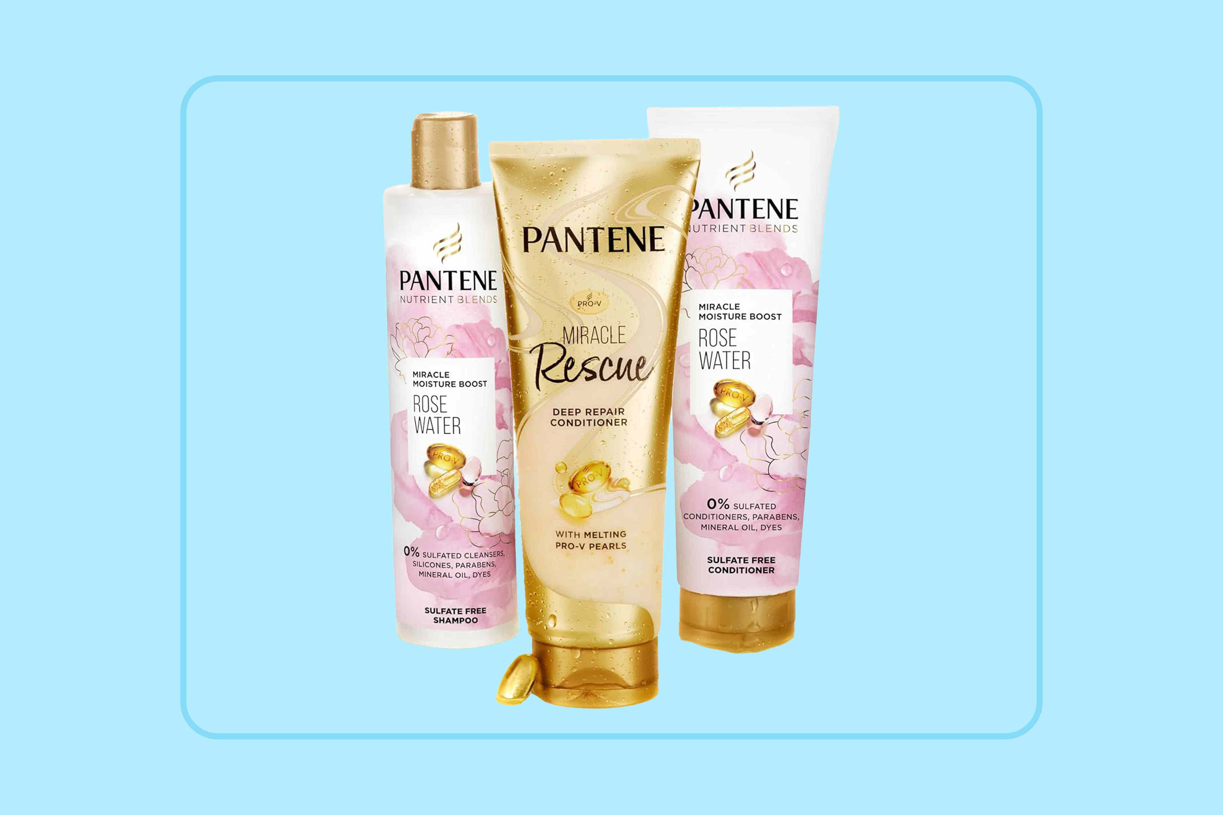 This Pantene rose water shampoo and conditioner duo has shoppers raving ...