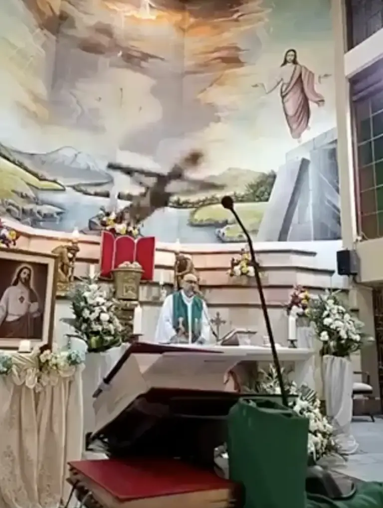 Church speaks out as priest is horrifically killed by falling cross ...