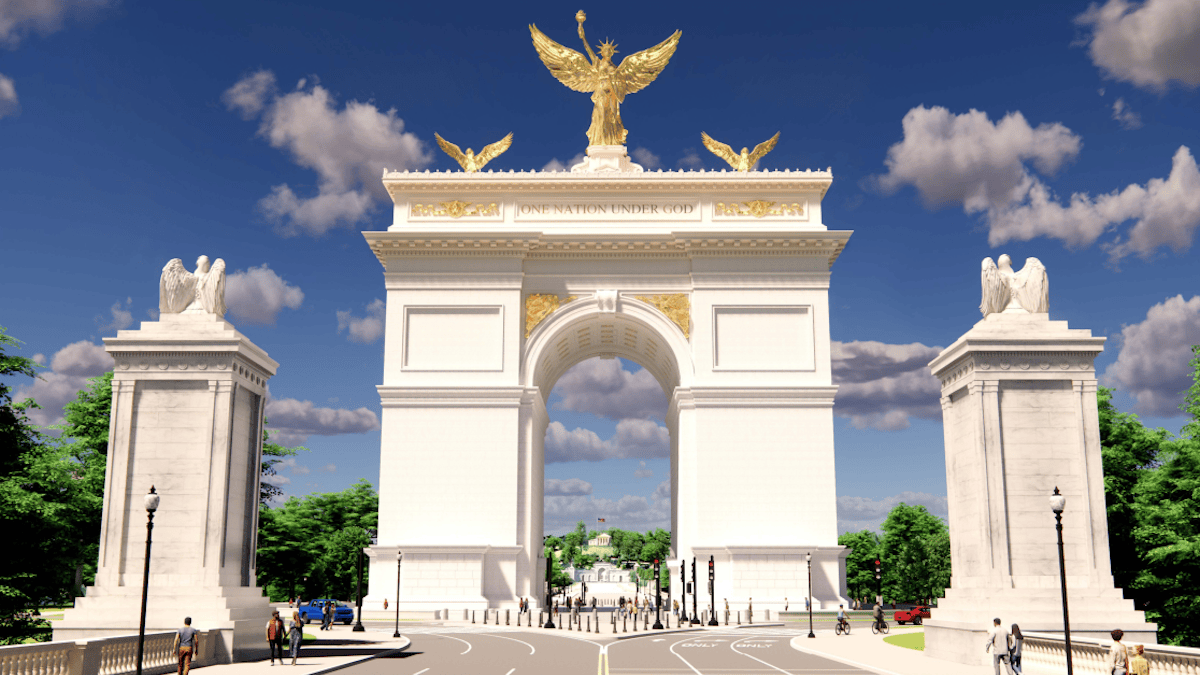 Construction of Trump's arch could begin on same day as commission's ...