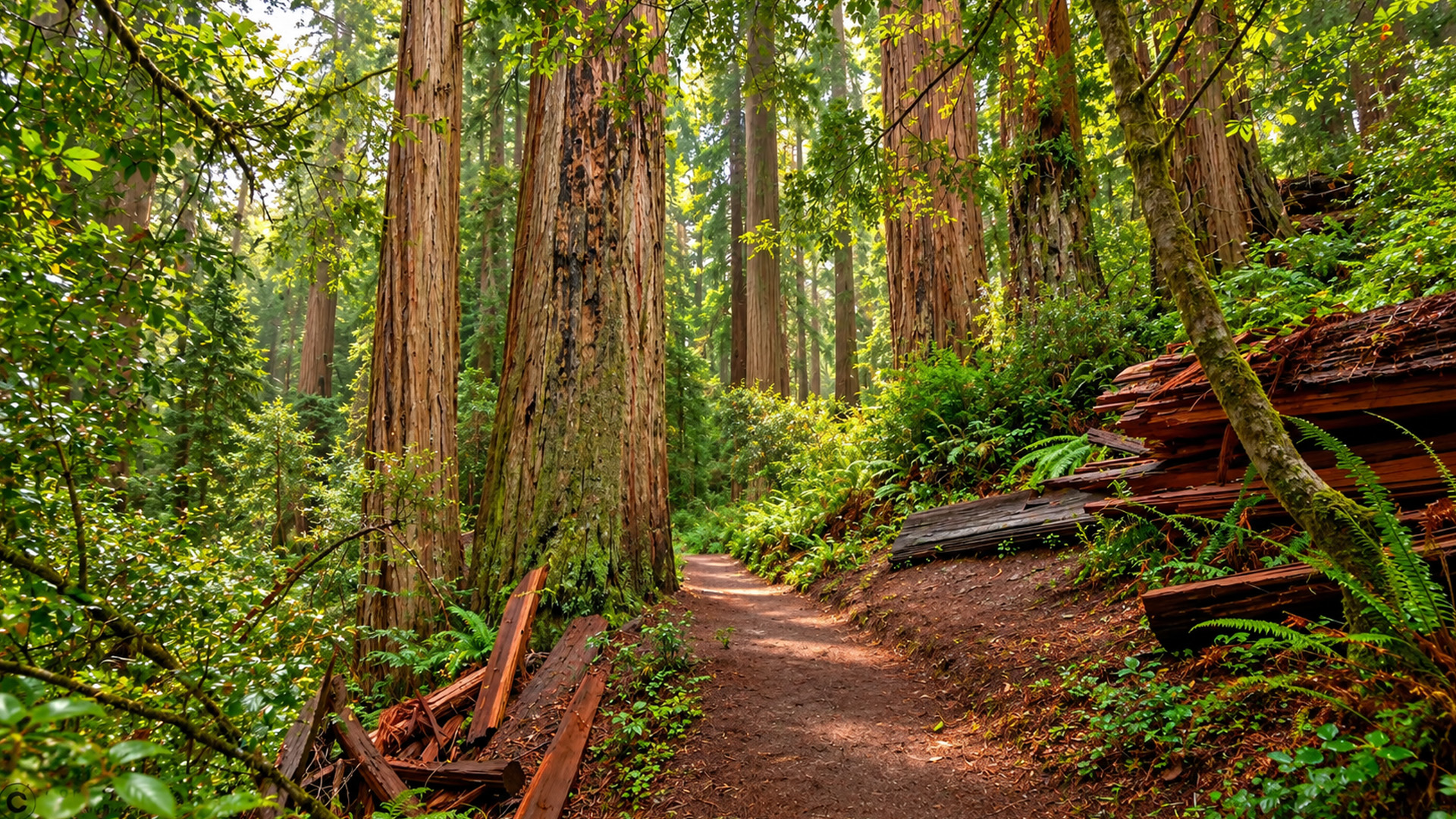 Inside California’s misty Lady Bird Johnson Grove (4K)