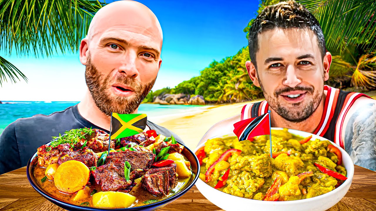 The ultimate Trini vs. Jamaican food battle!