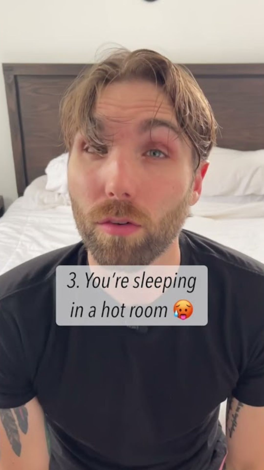Five common reasons you cannot sleep at night