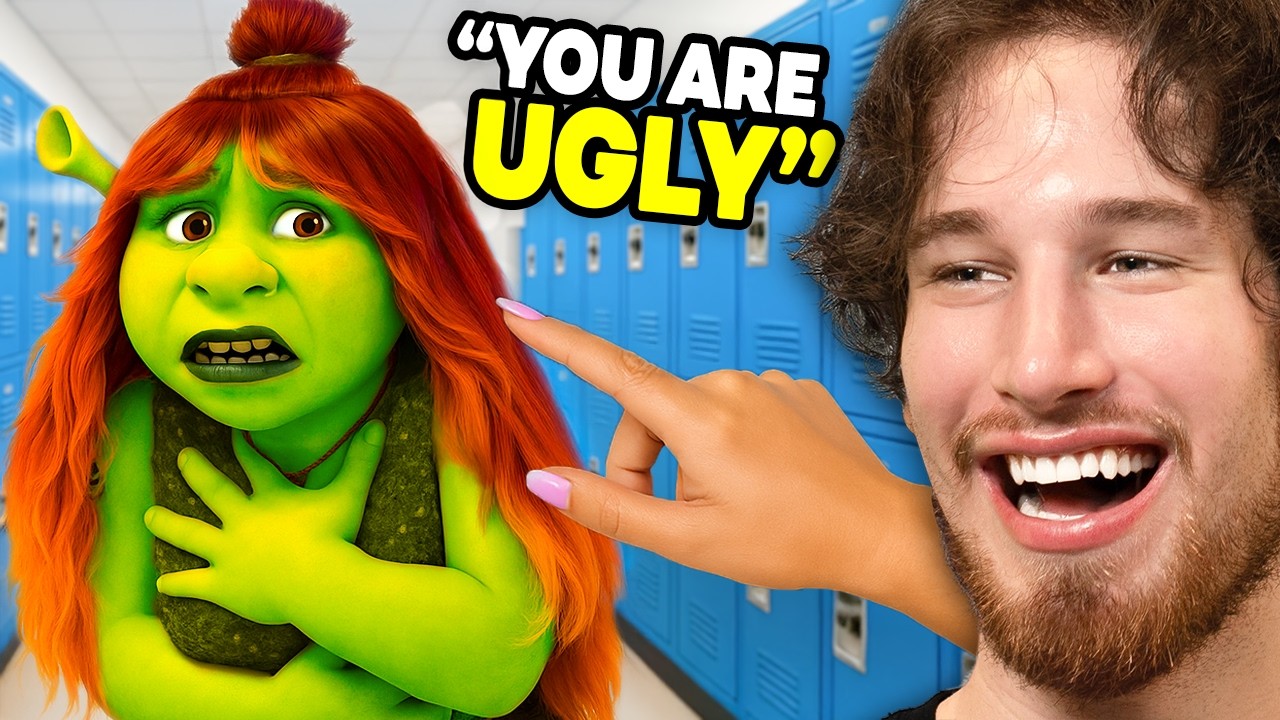 Heartfelt reaction to kid bullied for being green by Dhar Mann