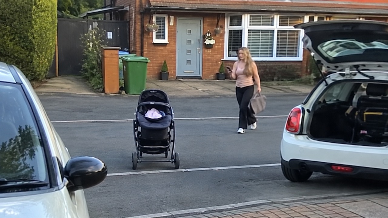 Mother-in-law leaves baby outside unattended