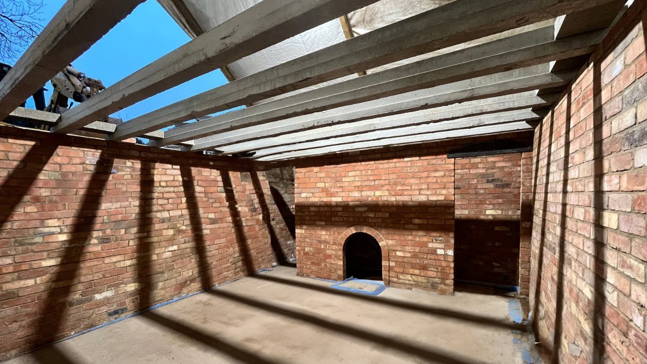 My underground bunker tunnel is finally taking shape