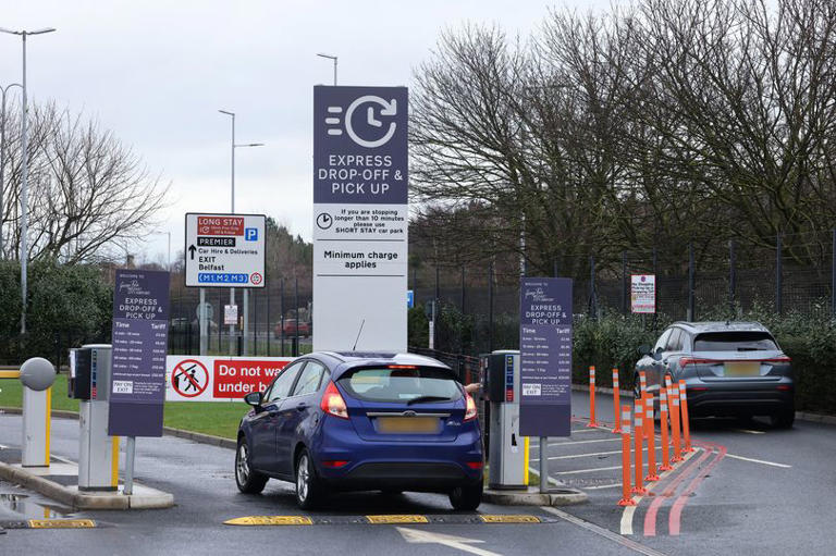 Why one commuter wants Belfast airport drop-off fees banned
