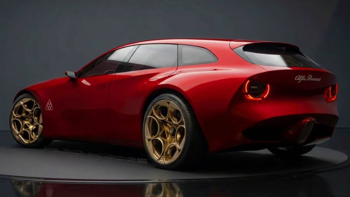 Alfa Romeo's new Giulia shooting brake looks too good to be true