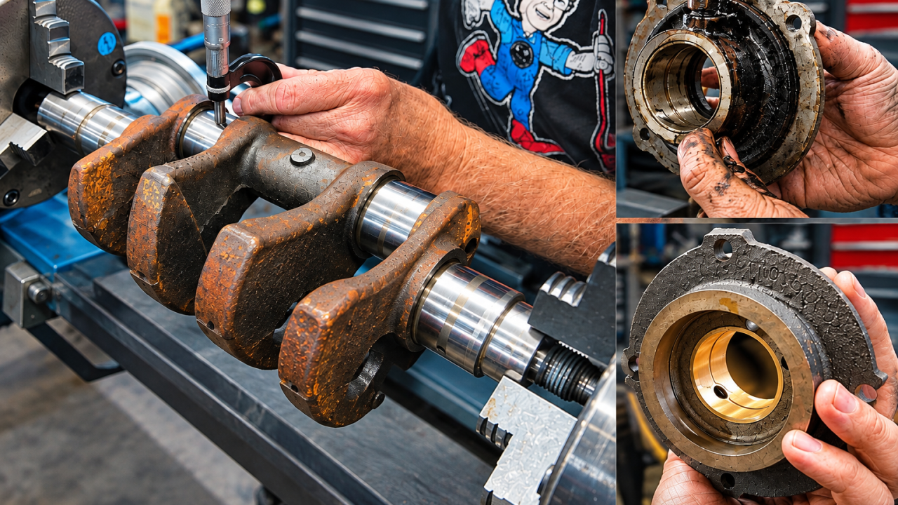 No replacement parts exist for this 1946 generator engine