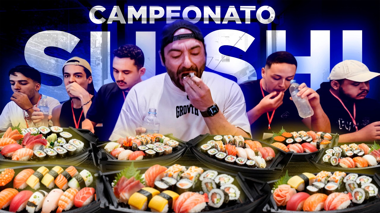 R$2000 sushi challenge in 10 minutes