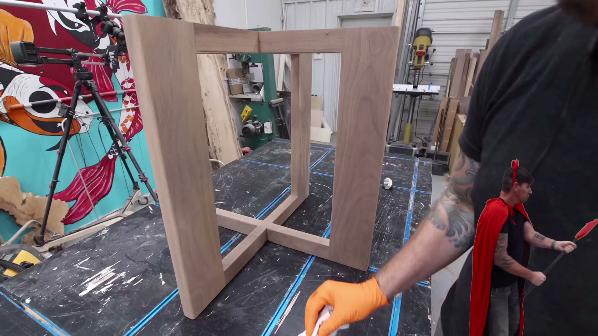 This ancient technique created a stunning table