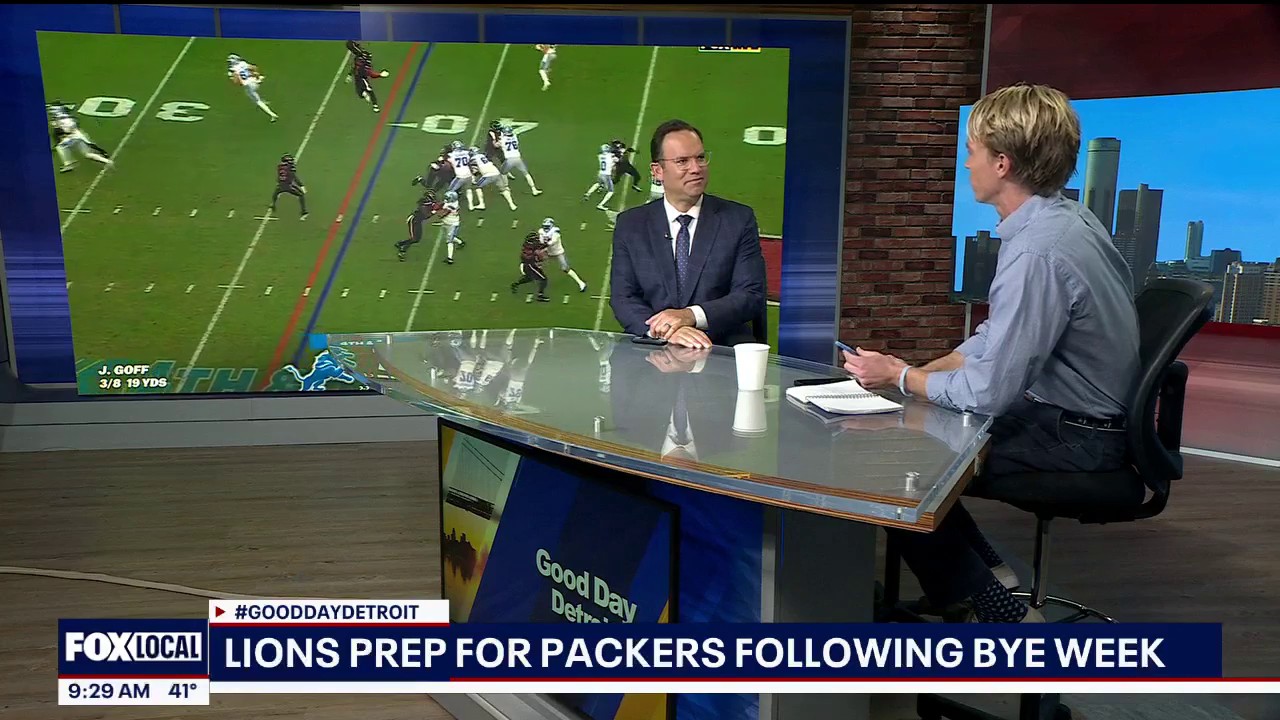 Lions prep for Packers following bye week