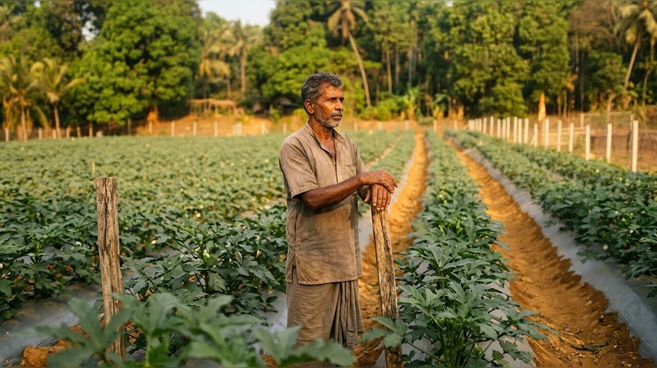 Shiroda farmer finds success and stability through crop diversification