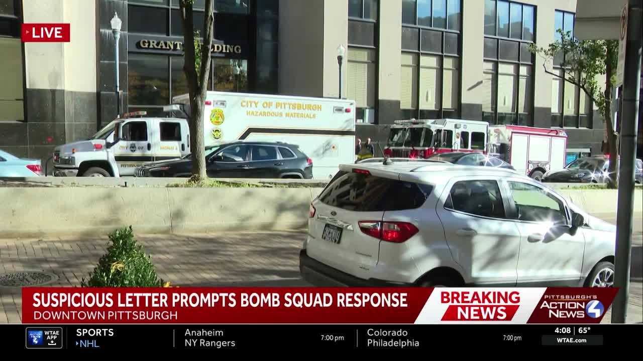Pittsburgh bomb squad, hazmat respond to Sen. McCormick's downtown office