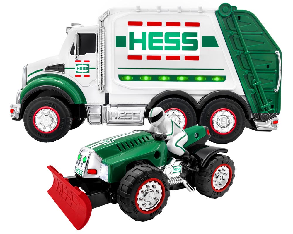 The Hess truck is back for 2026 — and this year's toy is a first