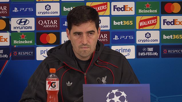 Andoni Iraola to cross paths with Inigo Perez again as Liverpool face ...