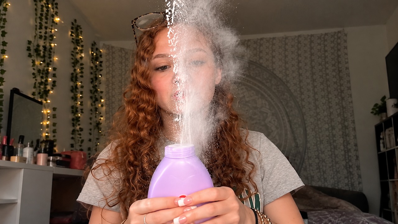 She tried making her own shower powder for just $6