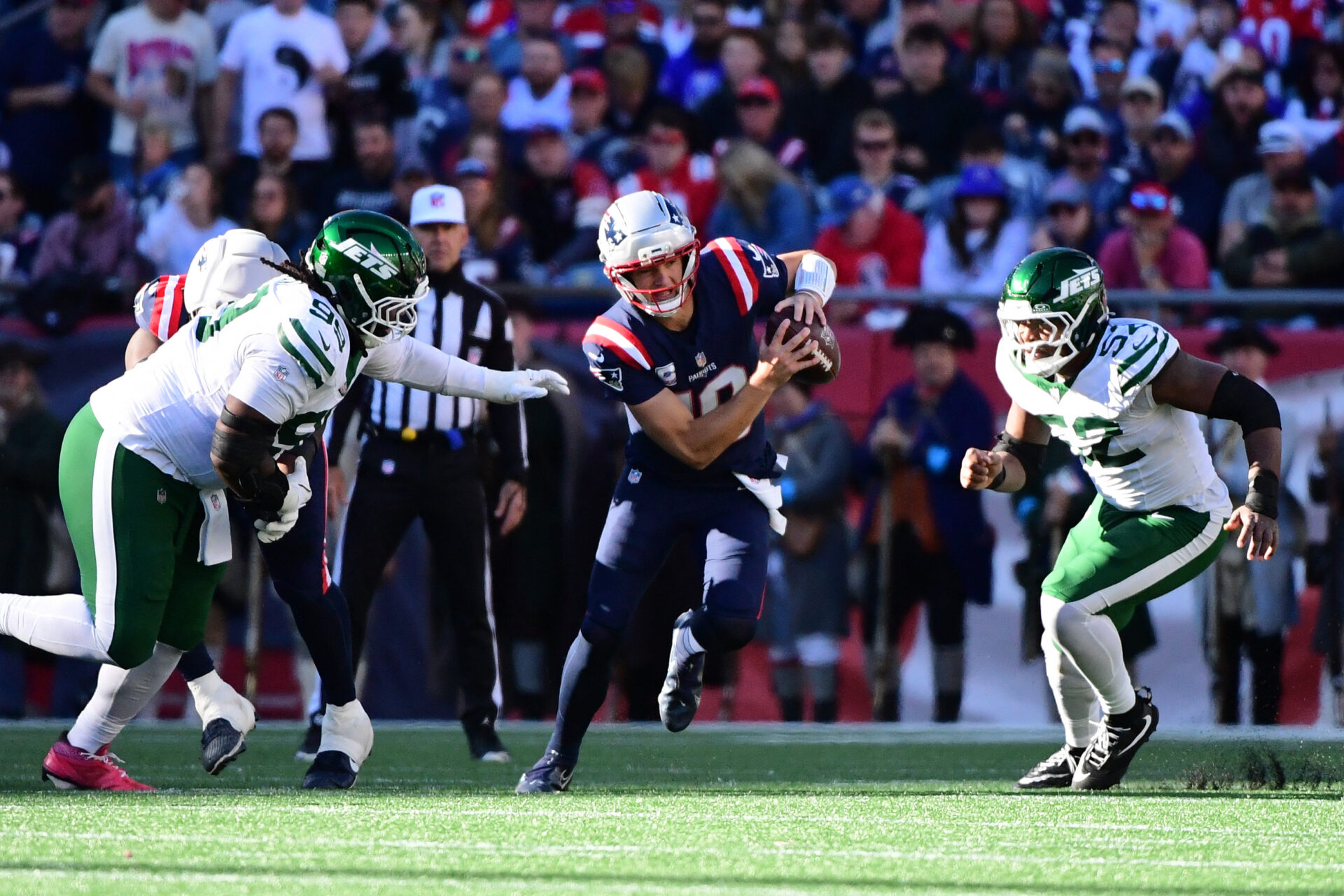 Drake Maye passes Tom Brady’s career Patriots mark in Week 6