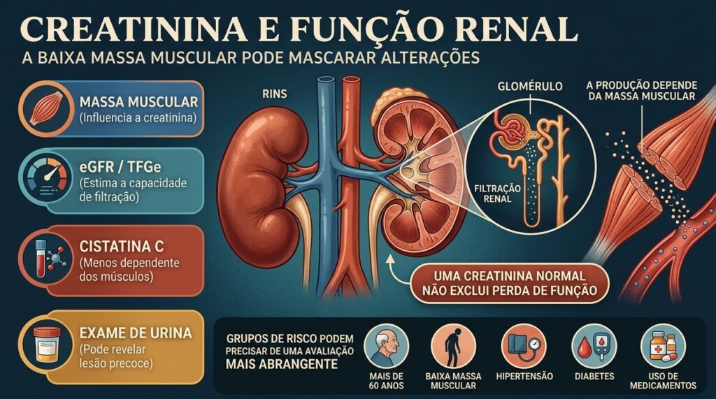 Creatinina normal pode esconder perda de função dos rins em quem tem ...