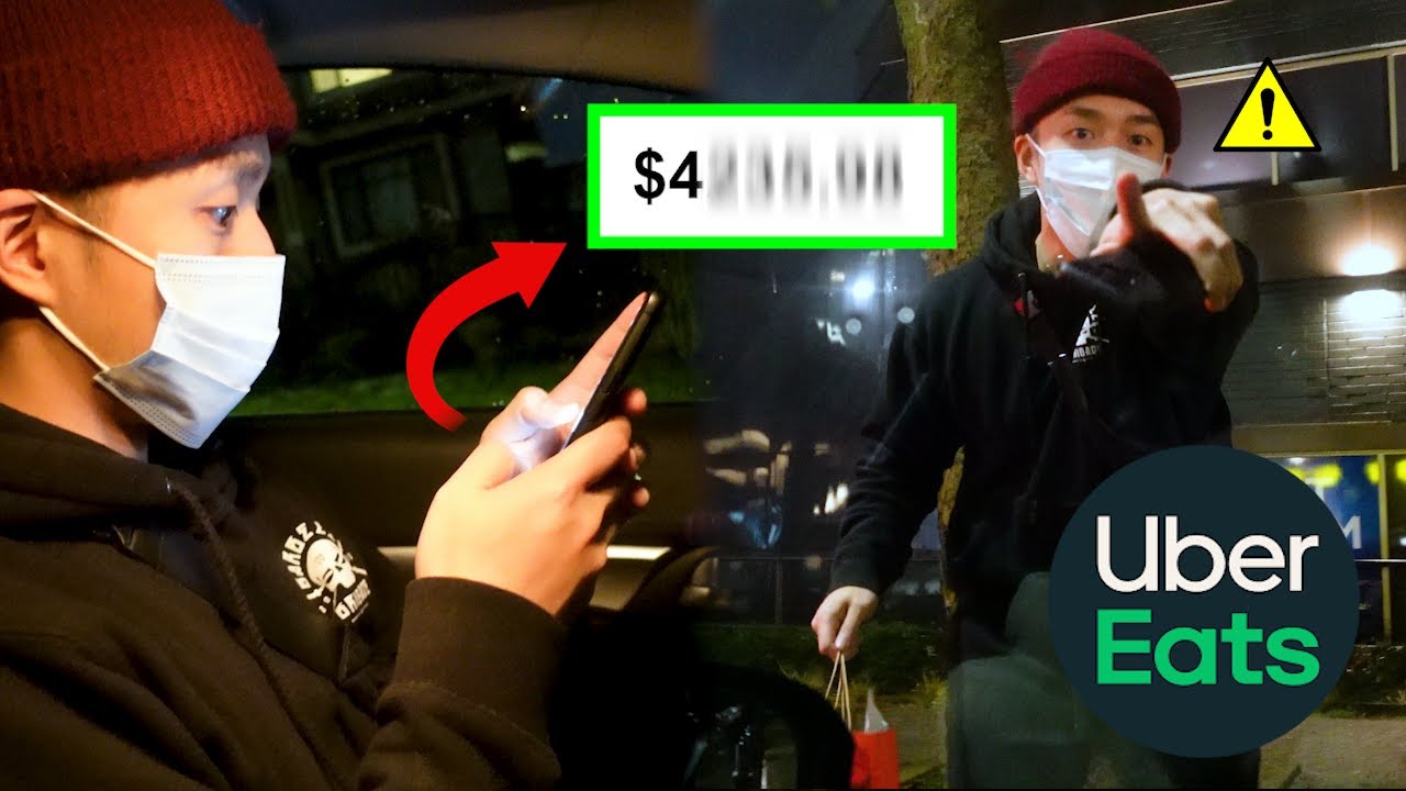 I tried Uber Eats for the first time and revealed my earnings