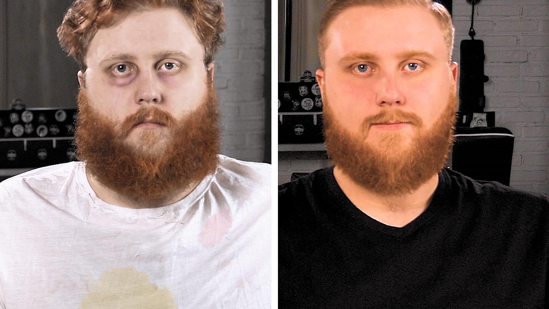 How a simple haircut can completely transform a man's appearance