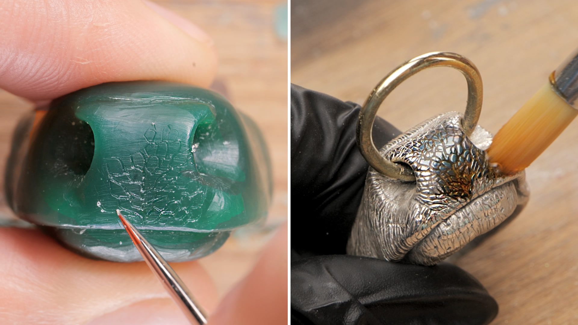 Ring in een ring! Bekijk de creatie van prachtige sieraden!