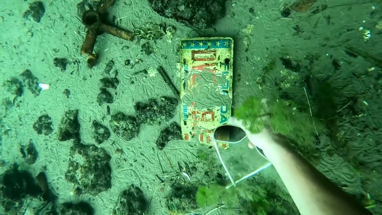 He was searching Miami canals with a giant magnet. Then one find looked ...