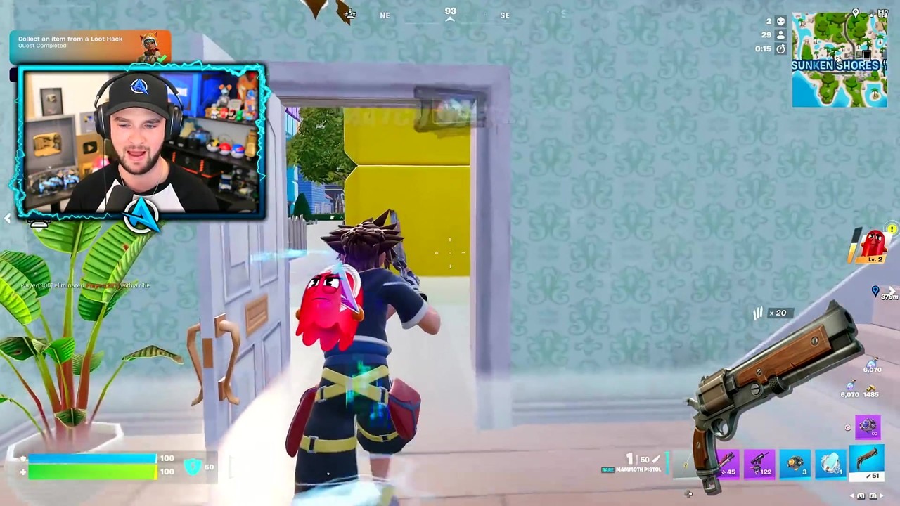 Fortnite update adds five sprites, Blinky and Rebecca's weapon