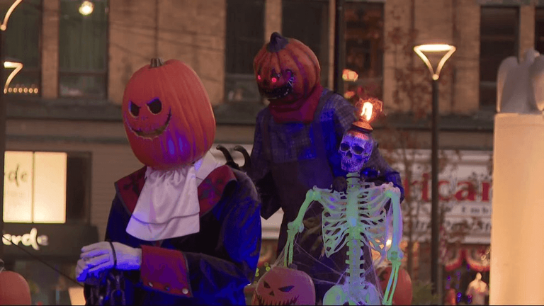 Annual zombie bar crawl, Central Park Halloween display return to ...
