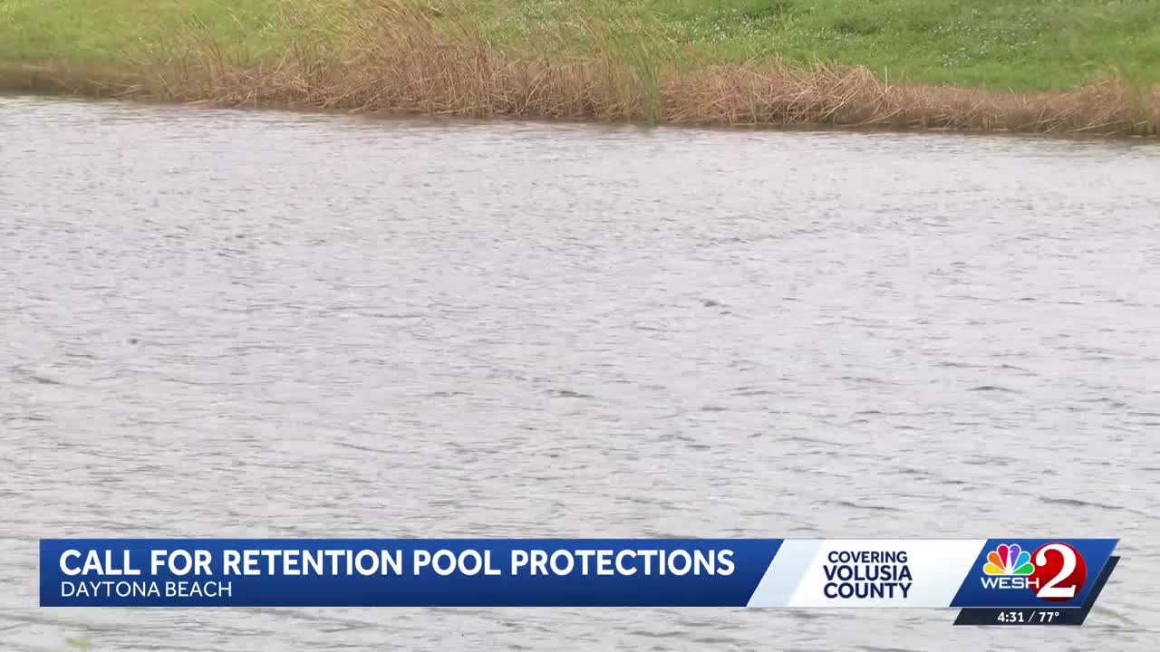 Daytona Beach commissioners to discuss fencing around retention ponds