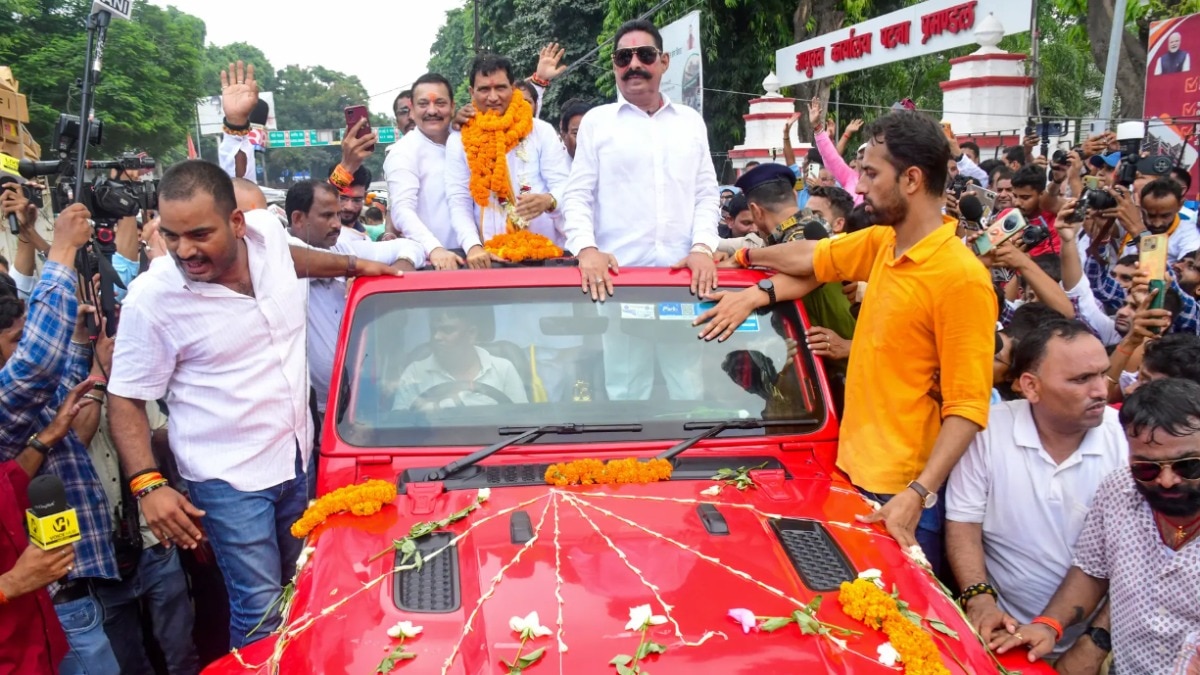 Hundreds of vehicles, sirens and JCBs: 3 FIRs over JDU MLA Anant Singh ...