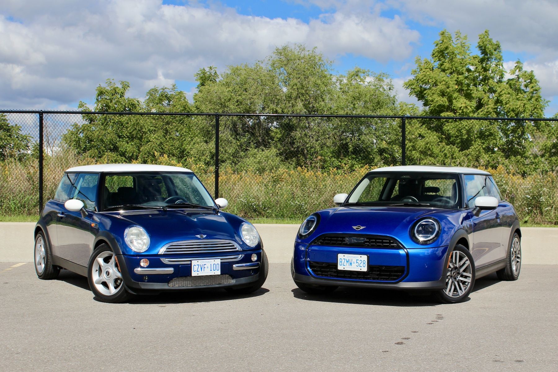How does the 2026 Mini Cooper C stack up to a 2002 model?