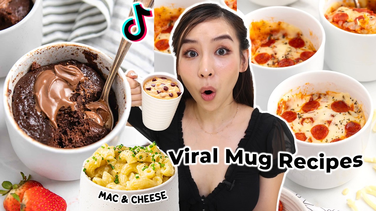 I tried viral mug recipes ☕️