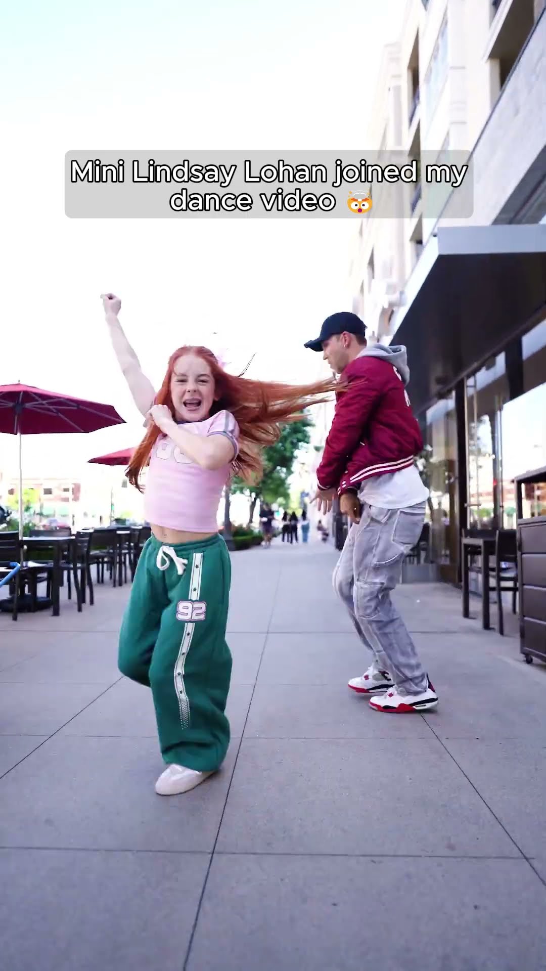 Mini Lindsay Lohan joins dance video!
