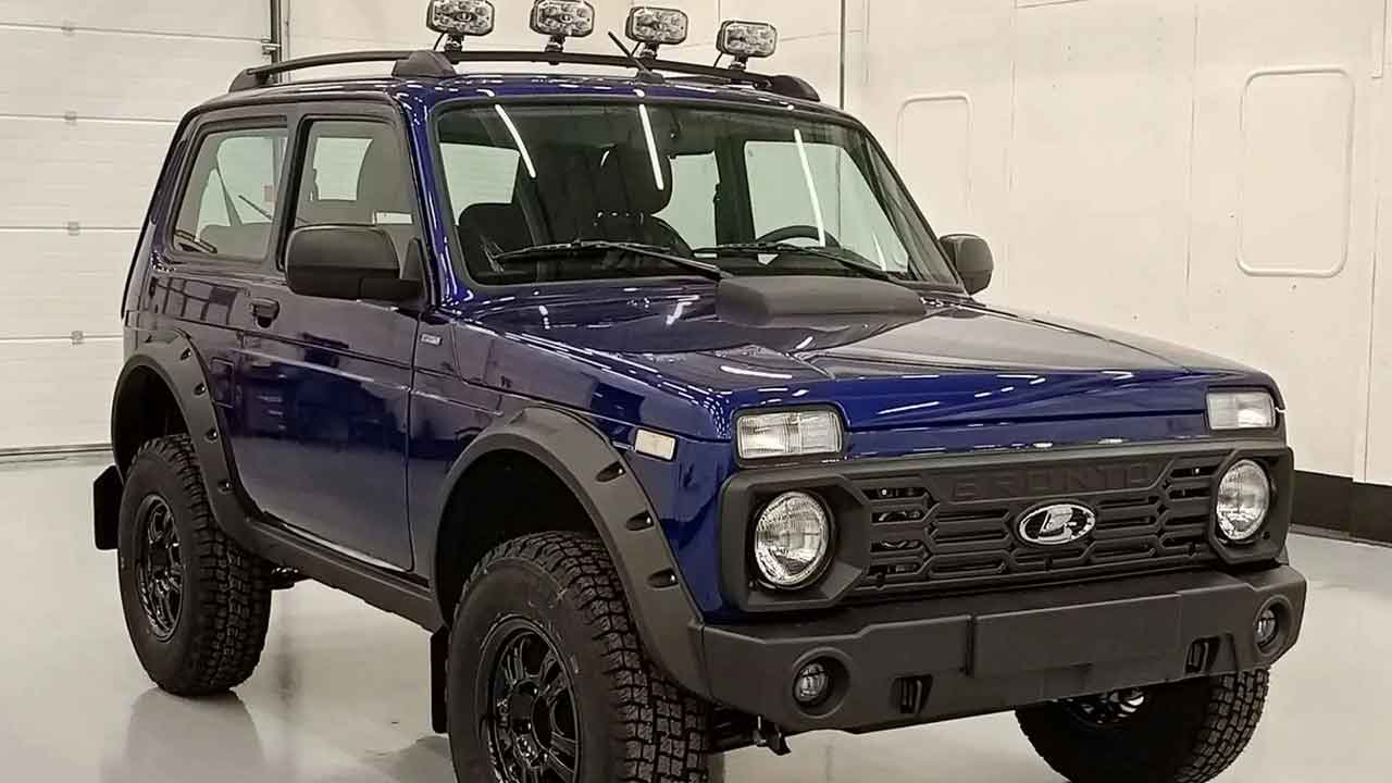 Lada Niva Bronto får 1,8-liters motor med 90 hk og kollisjonspute for ...