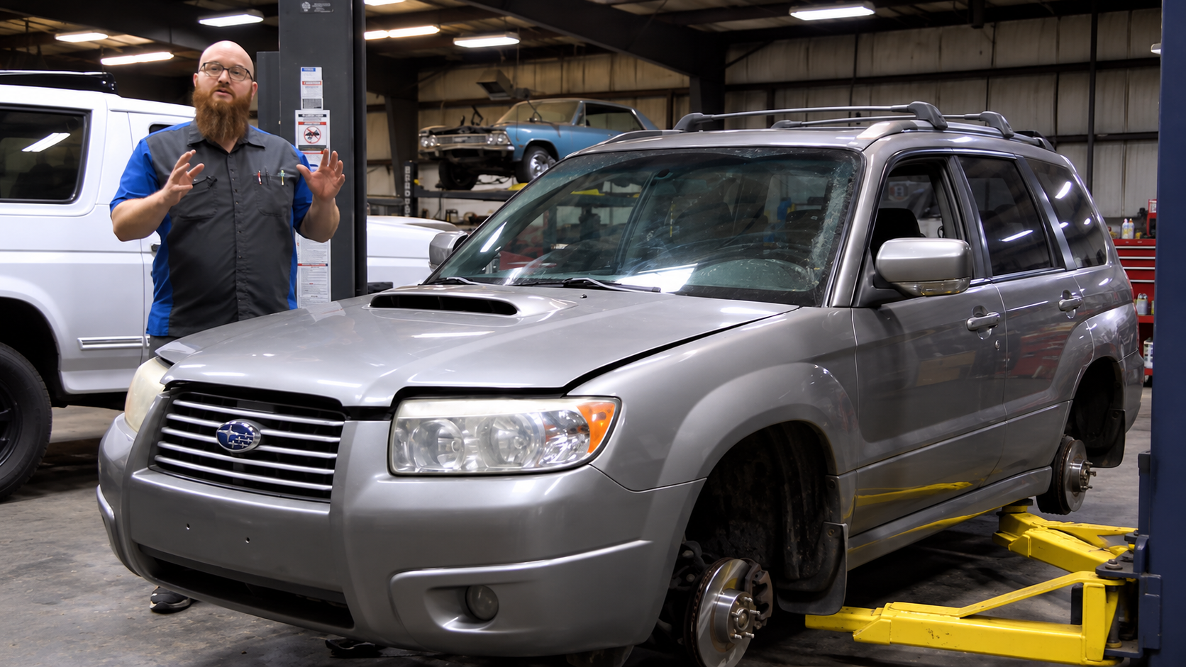 Subaru Forester XT with difficult repair problems