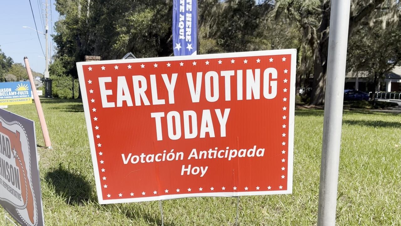 Early voting underway in Alachua County ahead of Nov. 3 election