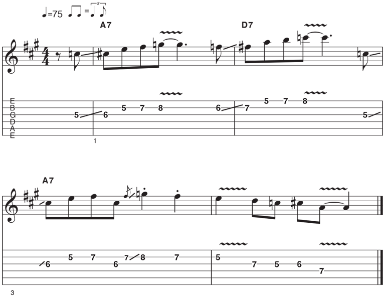 People ask me: “How do I get out of the pentatonic rut?” This is what I ...