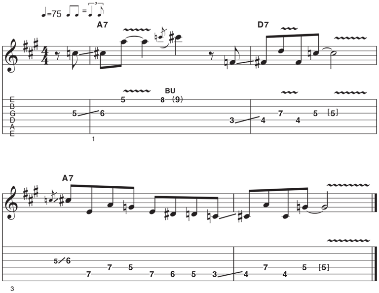 People ask me: “How do I get out of the pentatonic rut?” This is what I ...