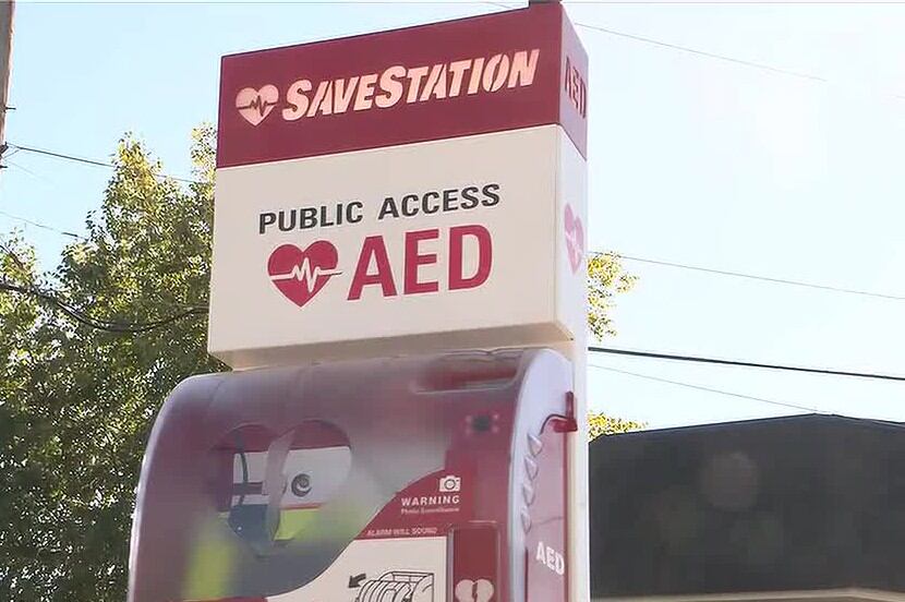 Louisville gets its first publicly accessible AED
