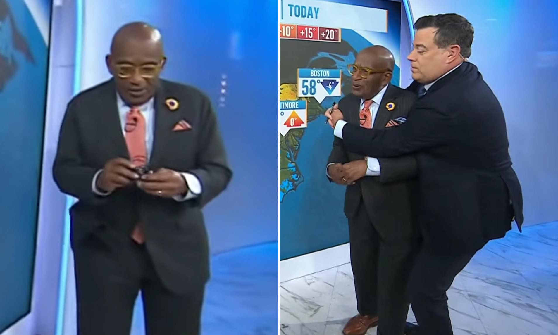 Al Roker left speechless after Carson Daly's awkward on-air behavior ...